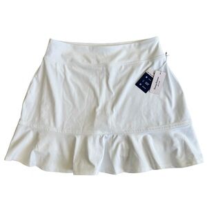 Tommy Bahama White Ruffle Skirt